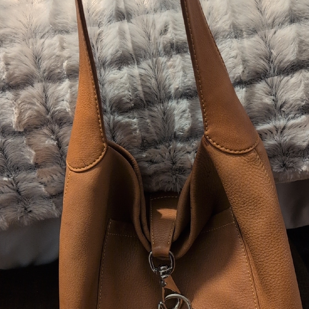 Dooney & Bourke Brown Leather Shoulder Bag
